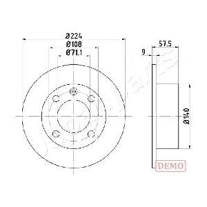 DP-0614C JAPANPARTS
