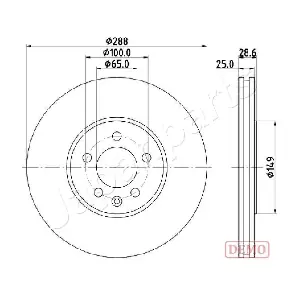 DI-0950C JAPANPARTS