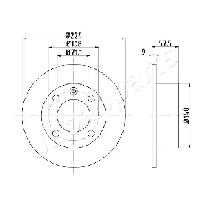 DP0614 JAPANPARTS