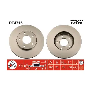 DF4316 TRW