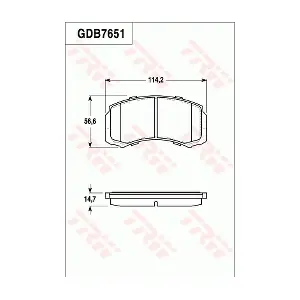 GDB7651 TRW
