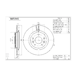 B6F194S AISIN