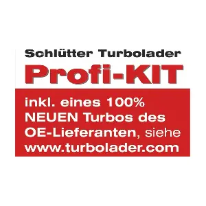 166-01316 SCHLUTTER TURBOLADER