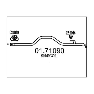 9014903921 MERCEDES-BENZ