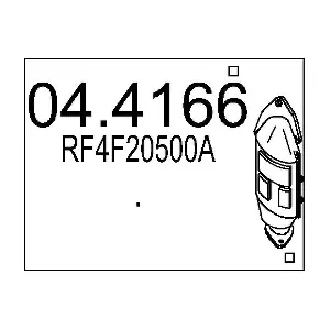 RF4F20500A MAZDA