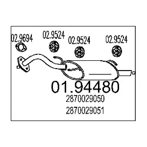 165283 BOSAL