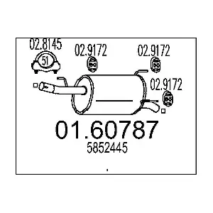 5852445 OPEL