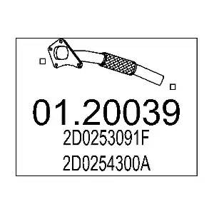 2D0254300A VW