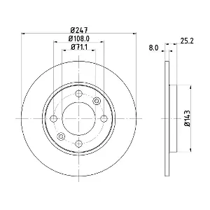 8DD 355 124-371 HELLA