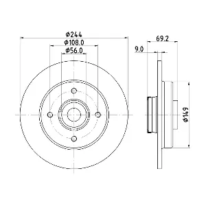 8DD 355 132-161 HELLA