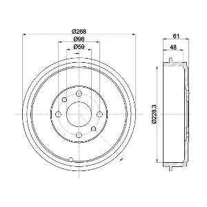 8DT 355 301-091 HELLA
