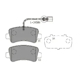 BP6629 KAVO PARTS