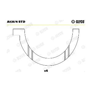A 131/4 STD GLYCO