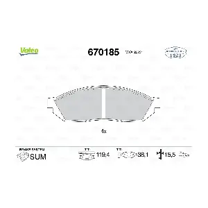 670185 VALEO