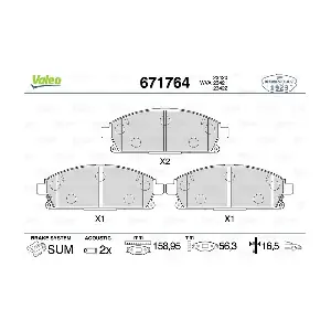 671764 VALEO
