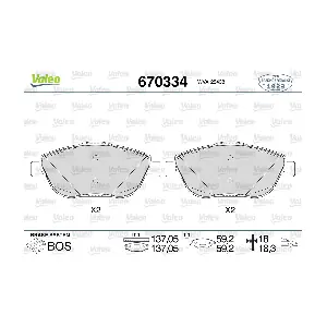 670334 VALEO