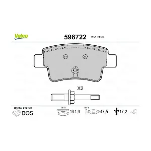 598722 VALEO