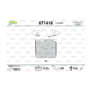 671418 VALEO