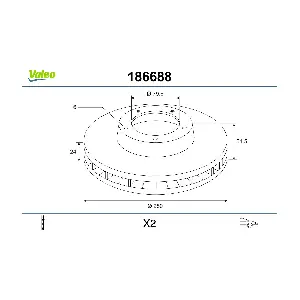 186688 VALEO