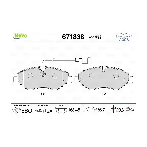 671838 VALEO