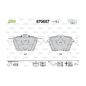 670657 VALEO