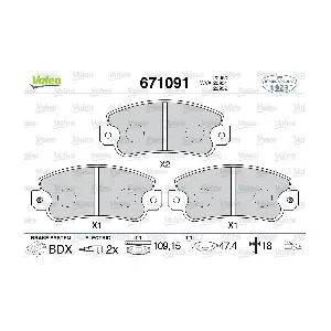 671091 VALEO