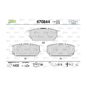 670844 VALEO