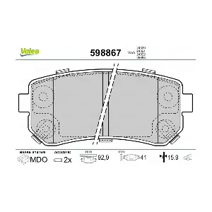 598867 VALEO