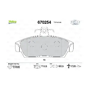 670254 VALEO