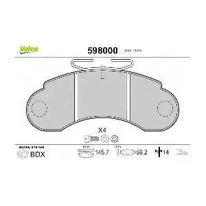 598000 VALEO