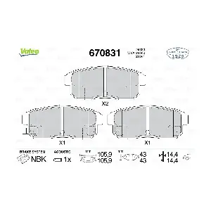 670831 VALEO