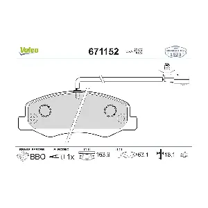 671152 VALEO