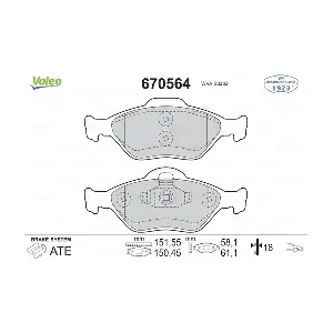 670564 VALEO