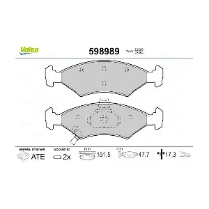 598989 VALEO