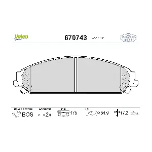 670743 VALEO
