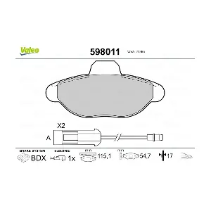 598011 VALEO