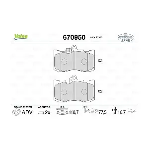 670950 VALEO
