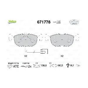 671778 VALEO