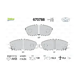 670788 VALEO