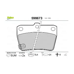 598673 VALEO
