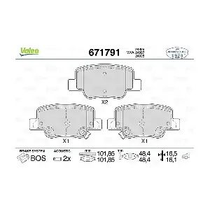 671791 VALEO
