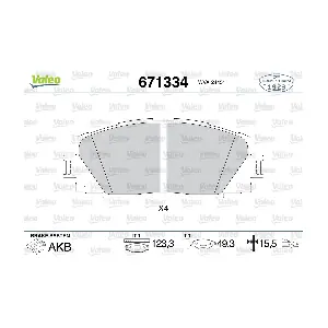 671334 VALEO