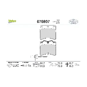 670807 VALEO