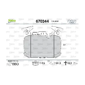 670344 VALEO