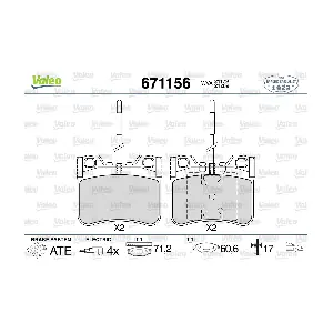 671156 VALEO