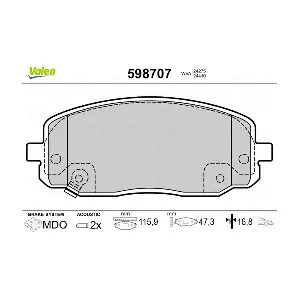 598707 VALEO