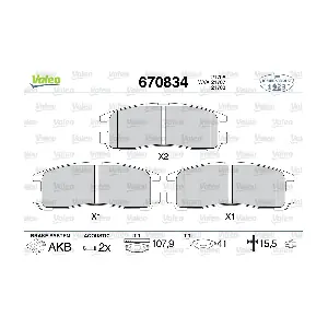 670834 VALEO