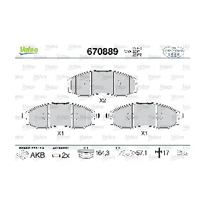670889 VALEO