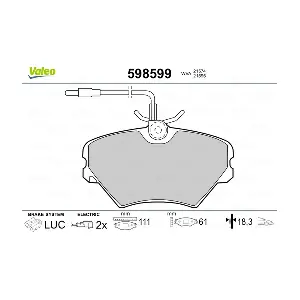 598599 VALEO