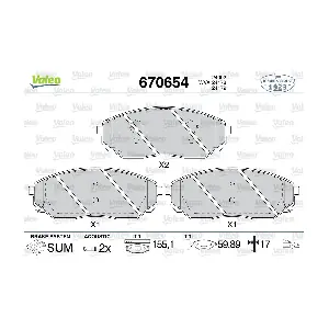 670654 VALEO